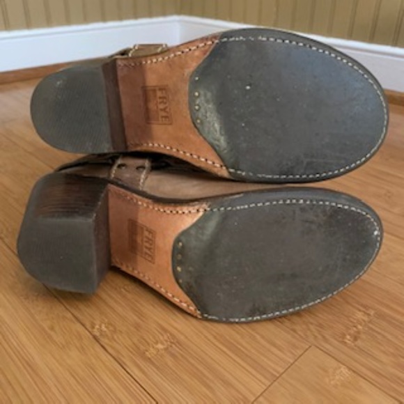 FRYE Leather Boots in Tan - Picture 4 of 5